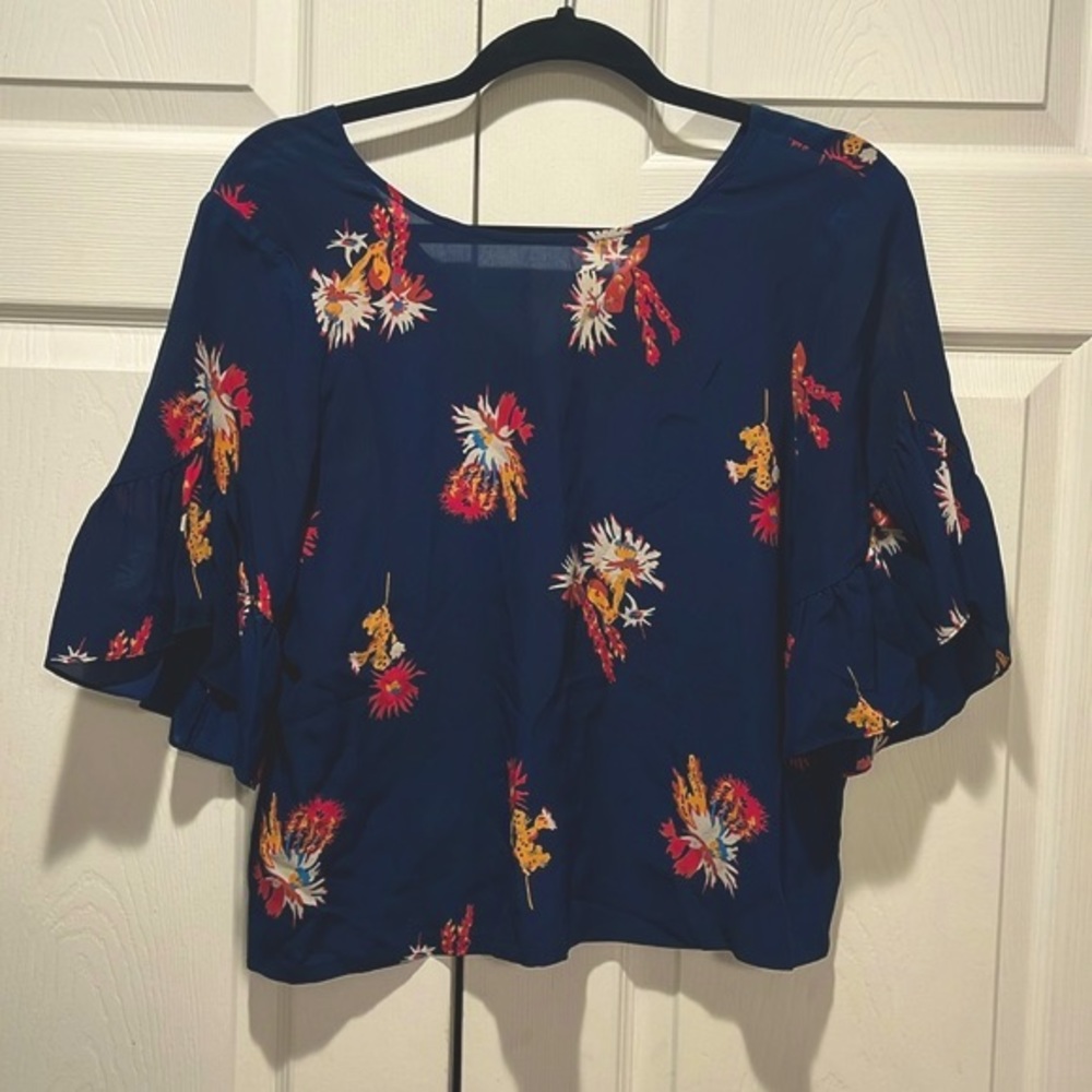 Madewell silk blouse